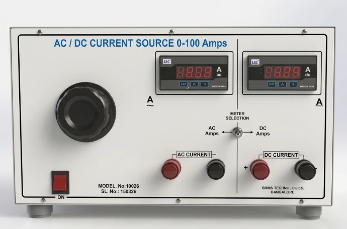AC/DC CURRENT SOURCE 0-100 Amps