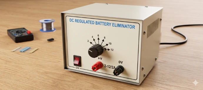 DC REGULATED BATTERY ELIMINATOR